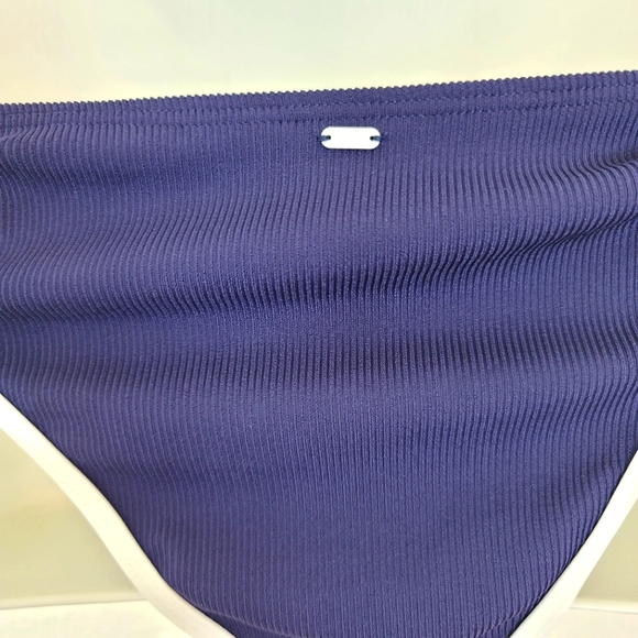 SAYULITA STRIPE LONGLINE TRI BIKINI TOP - Picture 5 of 14